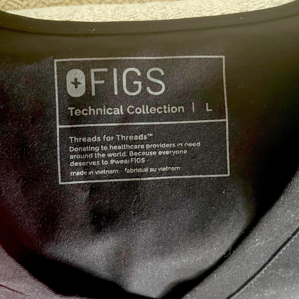 Black figs scrub set - Picture 3 of 3